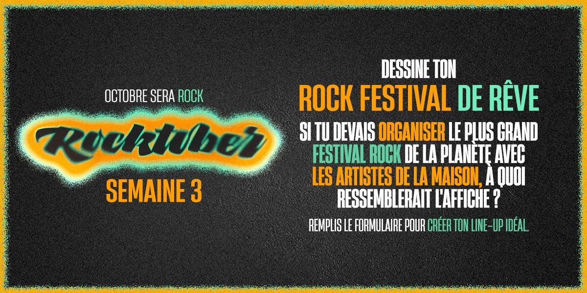 Rocktober - Build Your Rock Festival