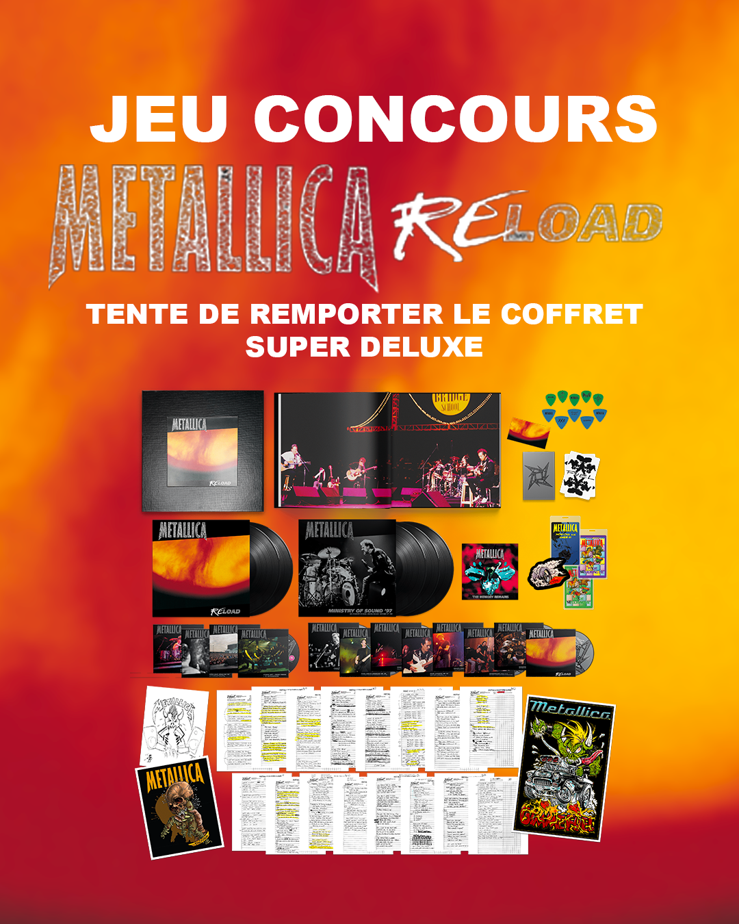 Jeu concours Metallica 🎸​